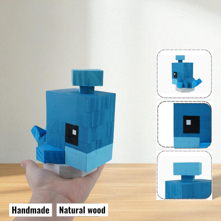 Wooden Animal & Pet Figures (DIY Painting Kit & Completed Model)