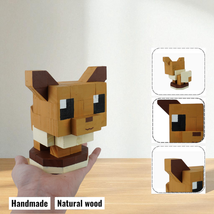 Wooden Character Figures (Collection 2/2) - DIY Painting Kit & Completed Model