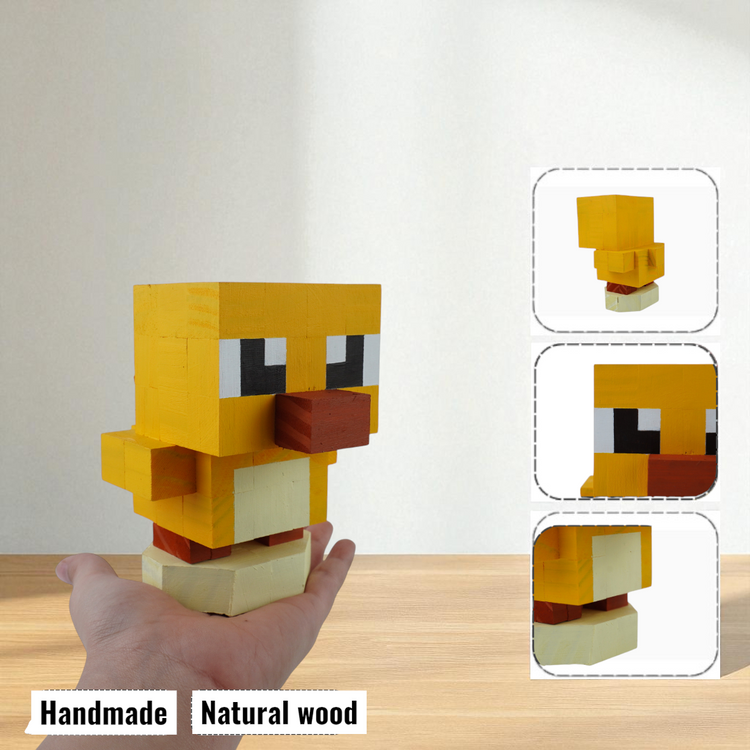 Wooden Animal & Pet Figures (DIY Painting Kit & Completed Model)