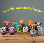 12 Zodiac Animals Collection (DIY Painting Kit & Completed Model)