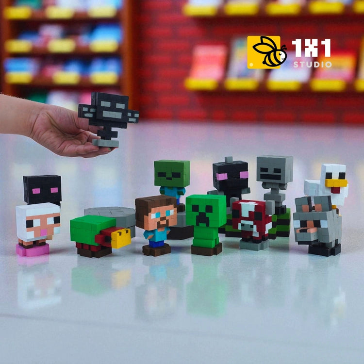 Minecraft Character Mini Kit (DIY KIT) – Create 4 Models