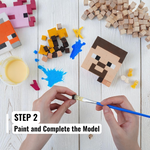 Wooden Decor (DIY KIT) – Build 6 Flat Mini Models (Set 2)