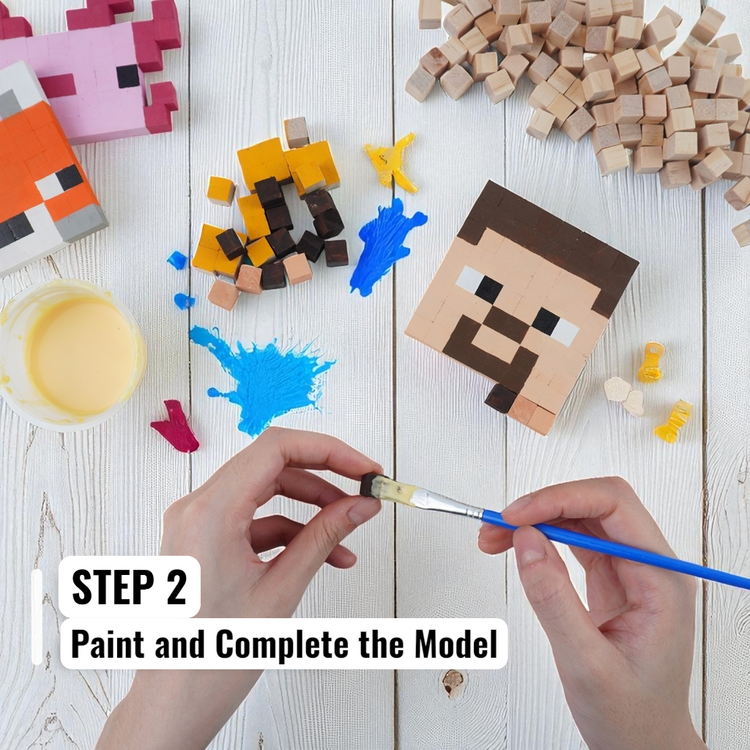 Wooden Decor (DIY KIT) – Build 6 Flat Mini Models (Set 2)