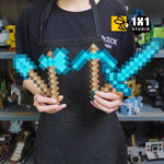 Minecraft Mini Diamond & Nether Equipment (DIY Kit) ) - Paint and Build 4 Tool