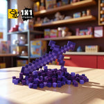 Minecraft Mini Equipment (Assembly Kit) – Build 2 Diamond & Netherite Tools