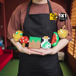 Wooden Decor (DIY KIT) – Build 6 Flat Mini Models (Set 1)