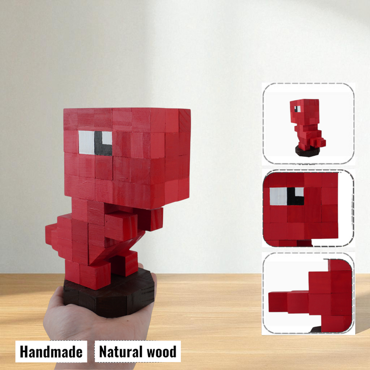 Wooden Animal & Pet Figures (DIY Painting Kit & Completed Model)