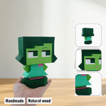 Wooden Character Figures (Collection 1/2) - DIY Painting Kit & Completed Model