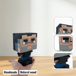 Celebrity Wooden Figures (DIY Painting Kit & Completed Model)