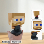Superhero Wooden Figures (DIY Painting Kit & Completed Model &)