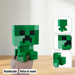 Minecraft Mobs & Bosses Wooden Models (Collection 2/2) - DIY Painting Kit & Completed Model