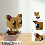 Wooden Character Figures (Collection 2/2) - DIY Painting Kit & Completed Model