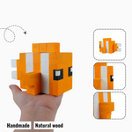 Wooden Animal & Pet Figures (DIY Painting Kit & Completed Model)