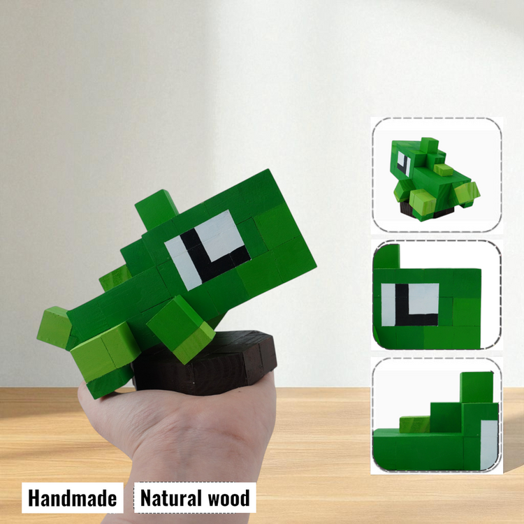 Wooden Animal & Pet Figures (DIY Painting Kit & Completed Model)