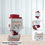 Celebrity Wooden Figures (DIY Painting Kit & Completed Model)
