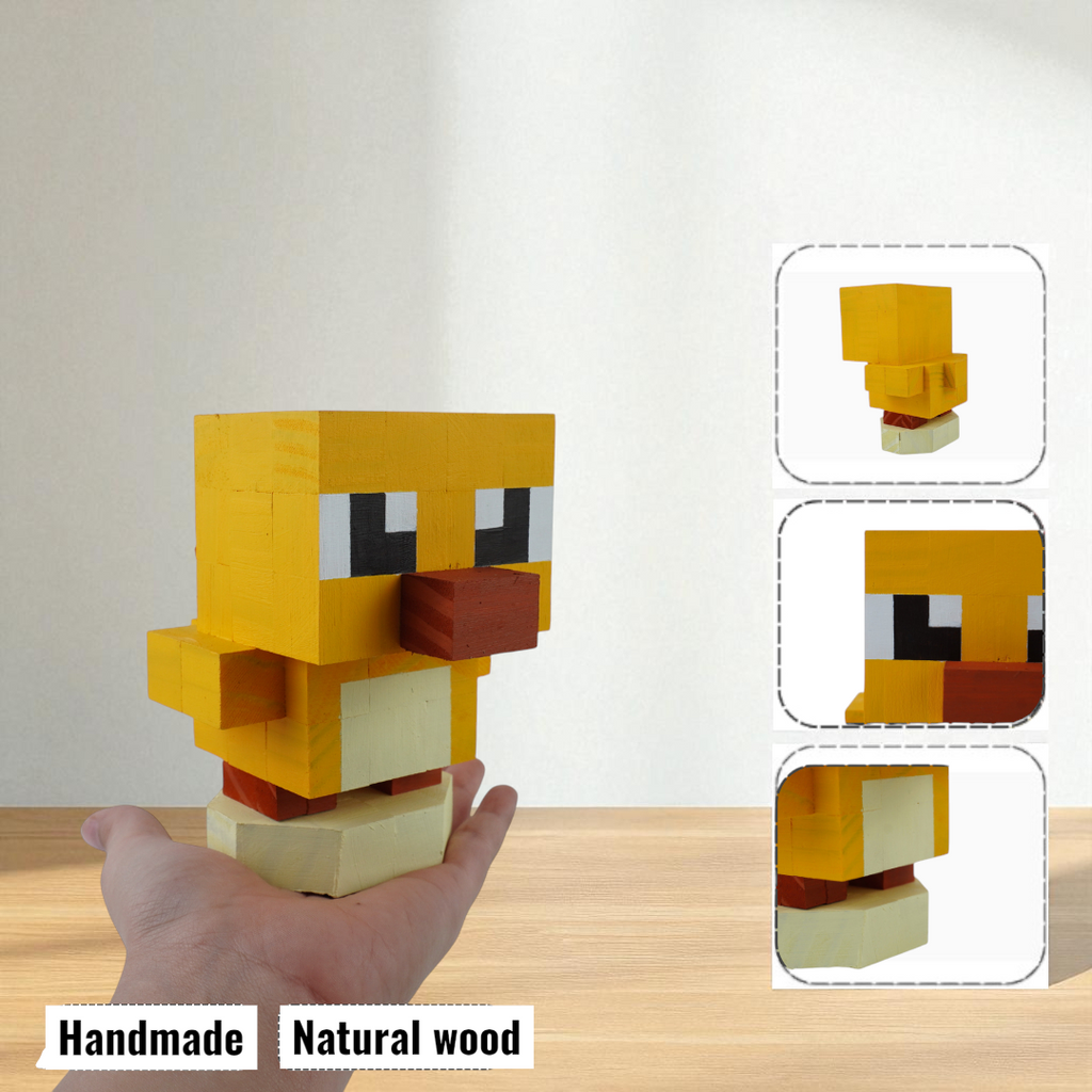 Wooden Animal & Pet Figures (DIY Painting Kit & Completed Model)