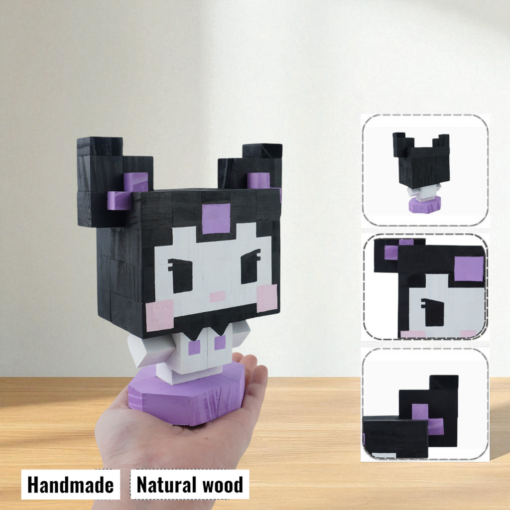 Wooden Character Figures (Collection 2/2) - DIY Painting Kit & Completed Model