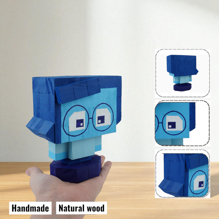 Wooden Character Figures (Collection 1/2) - DIY Painting Kit & Completed Model