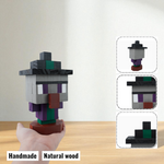 Minecraft Mobs & Bosses Wooden Models (Collection 1/2) - DIY Painting Kit & Completed Model