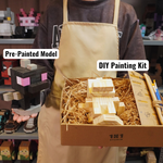 Minecraft Mobs & Bosses Wooden Models (Collection 1/2) - DIY Painting Kit & Completed Model