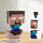 Minecraft Mobs & Bosses Wooden Models (Collection 1/2) - DIY Painting Kit & Completed Model