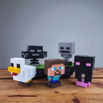 Minecraft Character Kit (2x2x2cm) (DIY KIT) – Create 2 Models
