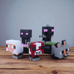 Minecraft Character Kit (2x2x2cm) (DIY KIT) – Create 2 Models