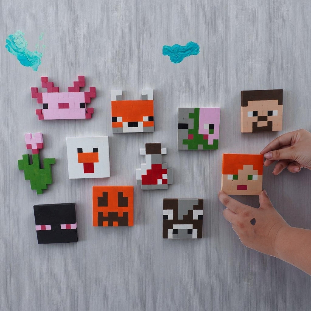 Wooden Decor (DIY KIT) – Build 6 Flat Mini Models (Set 2)