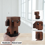 Wooden Animal & Pet Figures (DIY Painting Kit & Completed Model)