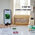 Wooden Decor (DIY KIT) – Build 6 Flat Mini Models (Set 1)