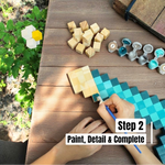 Minecraft Diamond & Nether Equipment (DIY Kit) – Paint & Build 2 Tools