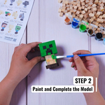 Minecraft Character Mini Kit (DIY KIT) – Create 4 Models