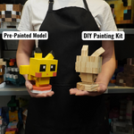 Wooden Character Figures (Collection 2/2) - DIY Painting Kit & Completed Model