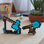 Minecraft Mini Equipment (Assembly Kit) – Build 2 Diamond & Netherite Tools