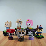 Wooden Character Figures (Collection 2/2) - DIY Painting Kit & Completed Model