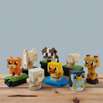 Wooden Animal & Pet Figures (DIY Painting Kit & Completed Model)